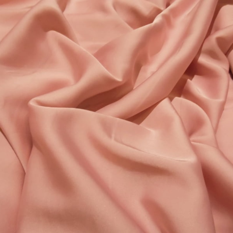 Ткань Шелк армани (пудра)